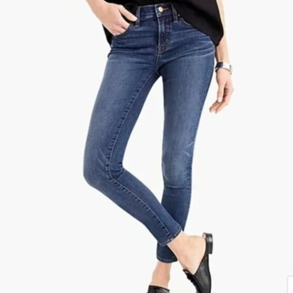J. Crew Denim - J. Crew Matchstick Jeans Midrise Medium Wash Stretch Womens Style E0070 Size 25
